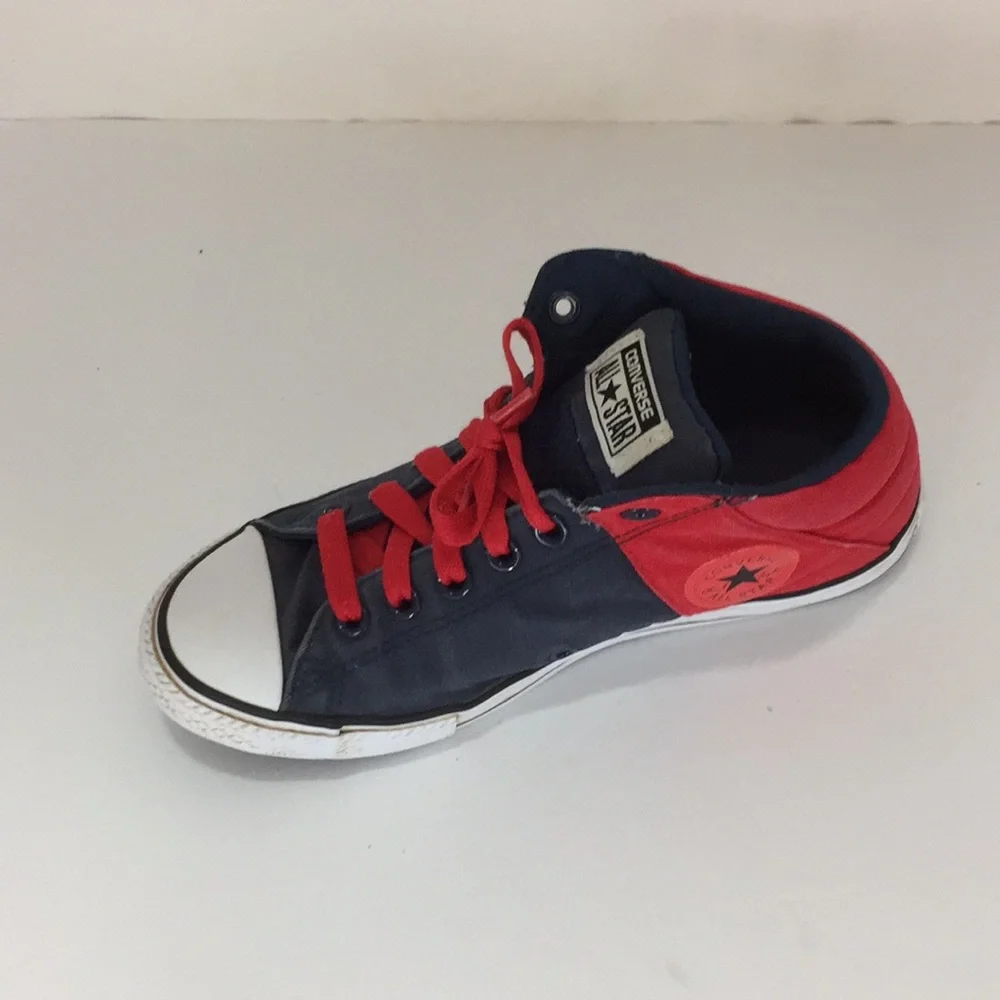 Converse Chuck Taylor All Stars Junior Red and Blue Size 5 Unisex Mid High
